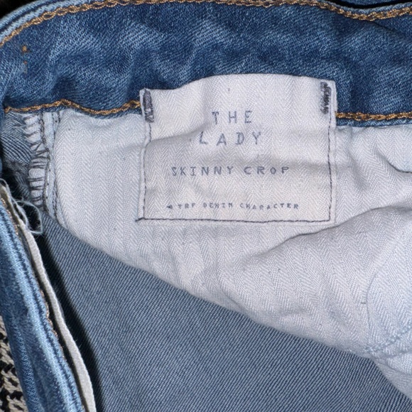 Zara Trafaluc Distressed Jeans - The Lady Skinny Crop - Ripped Knees - Size: 4 - Picture 11 of 12
